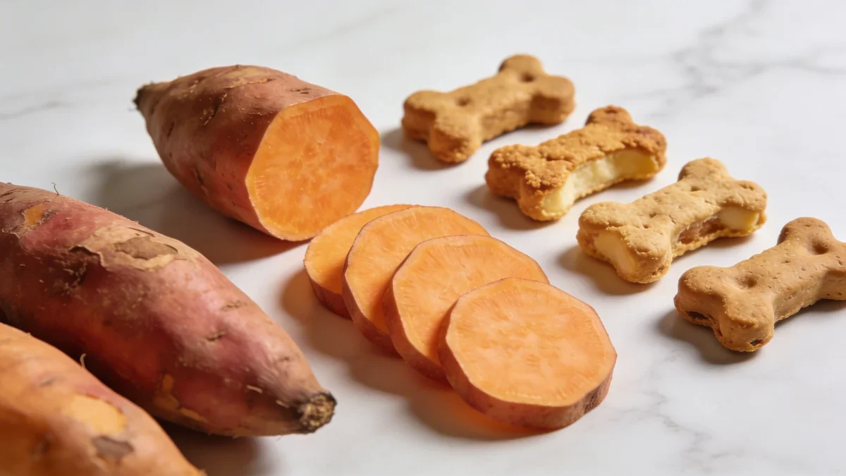 korean sweet potato dog treats why korean goguma is different comparison image showing treat quality and ingredients