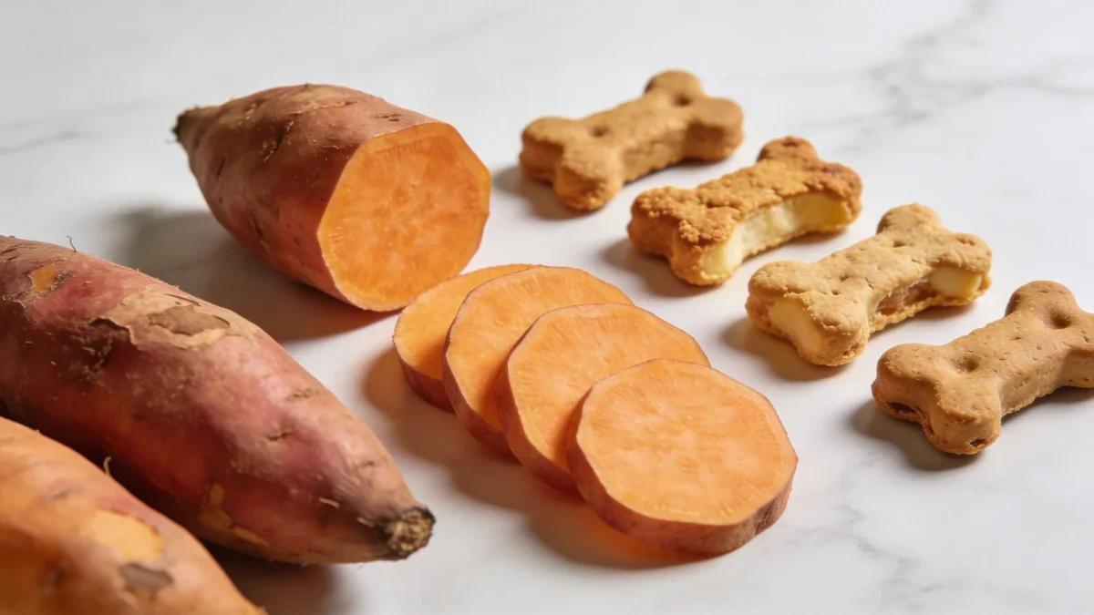 korean sweet potato dog treats why korean goguma is different comparison image showing treat quality and ingredients