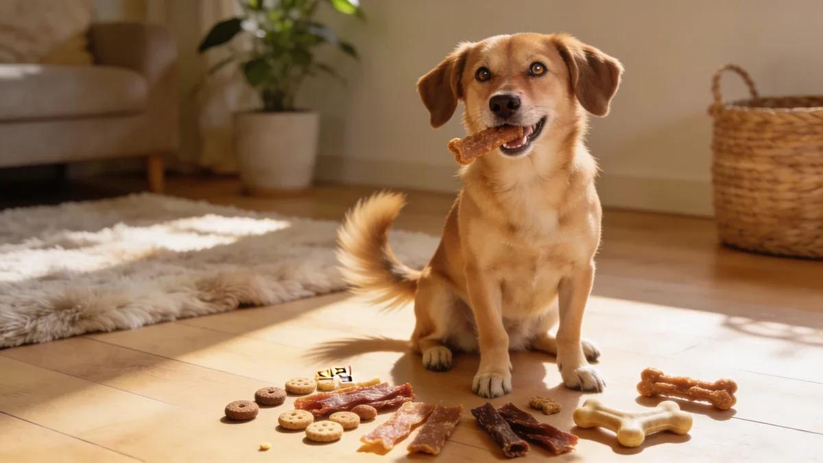 the complete guide to korean dog treats ingredients benefits what to know shown in a realistic lifestyle context with a dog